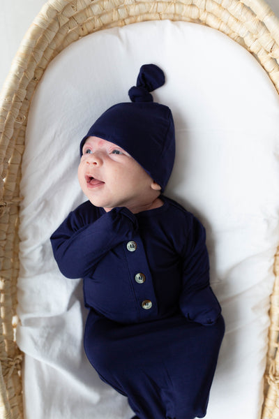 Baby boy knot hat deals