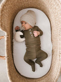 Army Green Baby Outfit Set