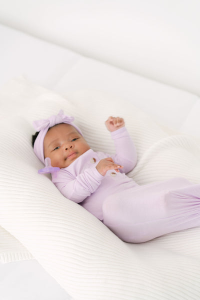 Newborn Gowns, Baby Gowns - Newborn Baby Girl Clothes - Lavender